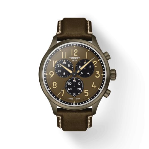 Tissot Chrono XL Khaki PVD / Green